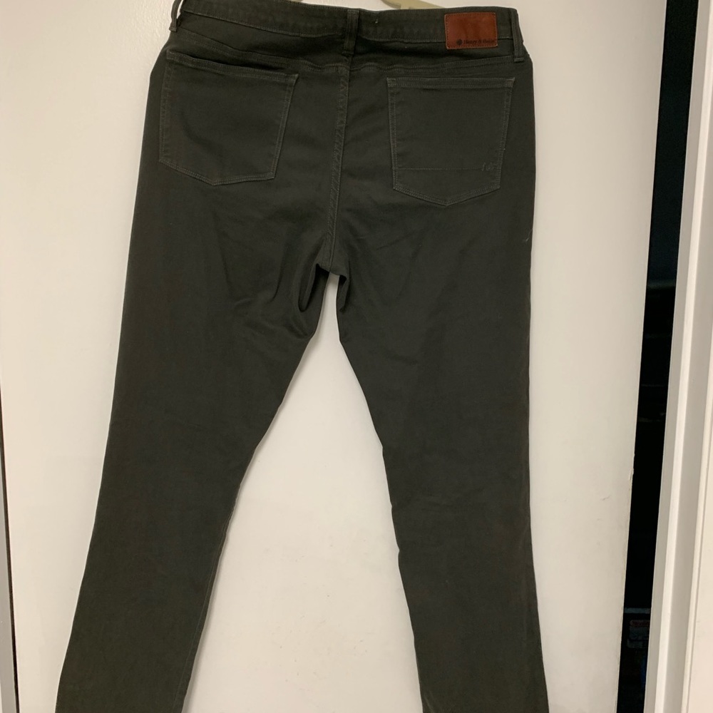 Henry & Bell green jeans size 8